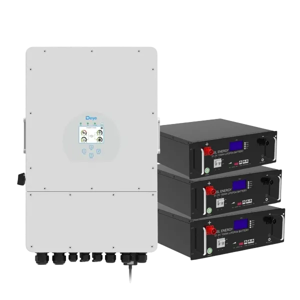 Система хранения энергии DEYE SUN-12K-SG02LP1-EU-AM3-3GS15.36K-LFP