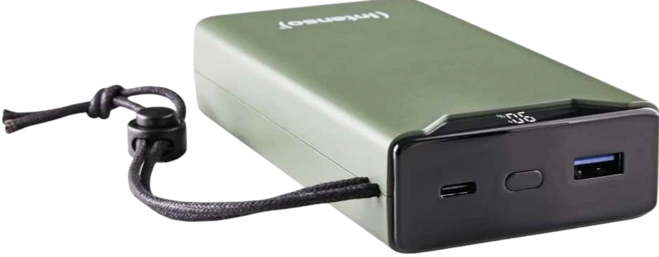 Порты USB-C и USB-A Intenso F20000 Green