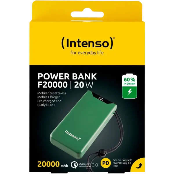 Упаковка Intenso F20000 Green