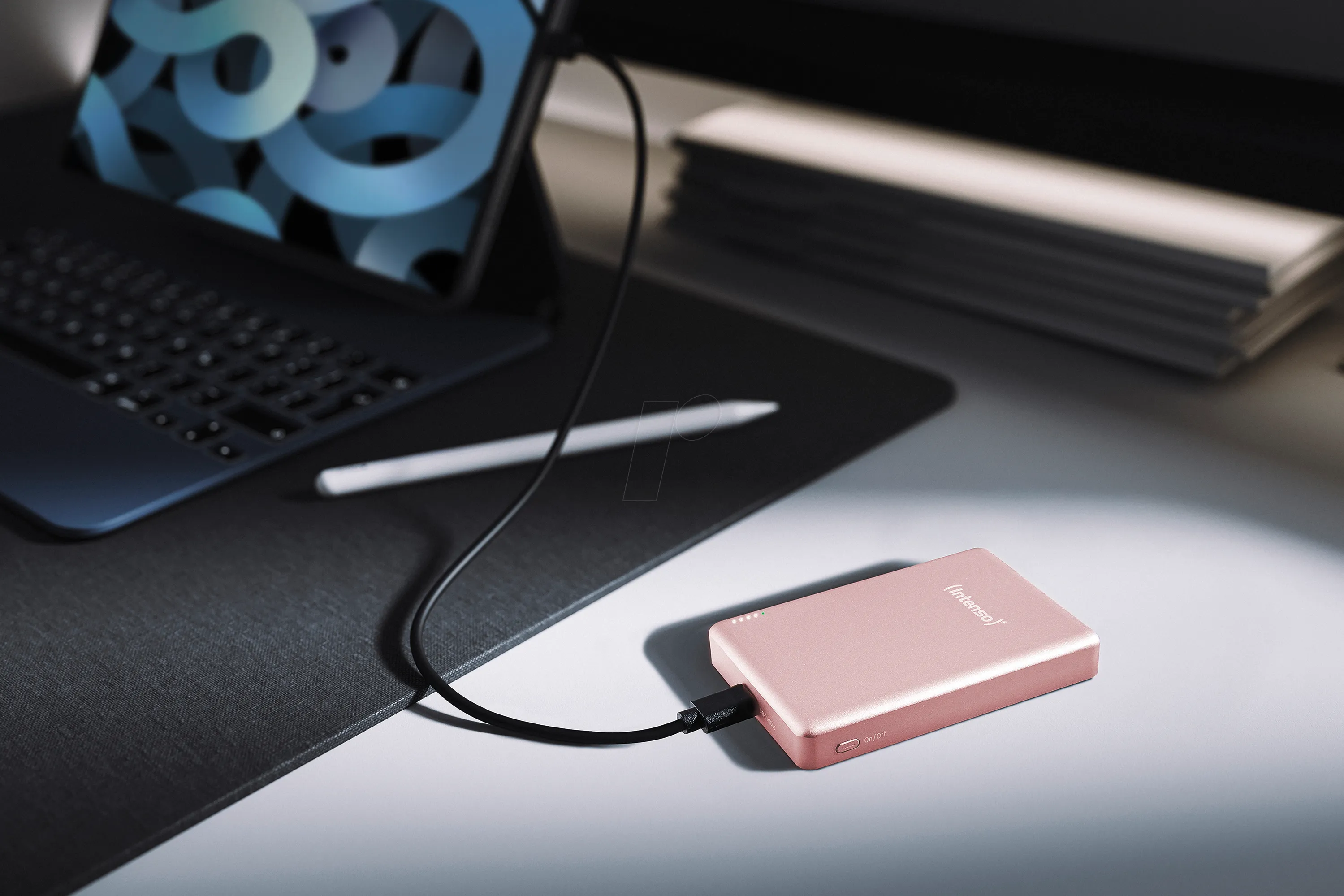 Зарядка через USB-C Intenso MW10000 Rose