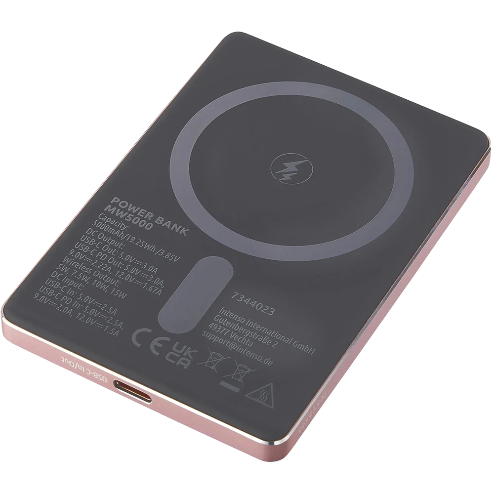 Обратная сторона Intenso MW5000 Rose