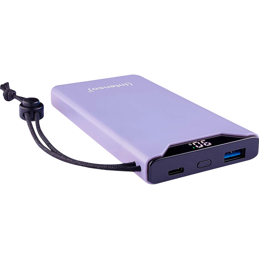 Порты USB-C и USB-A Intenso F10000 Purple