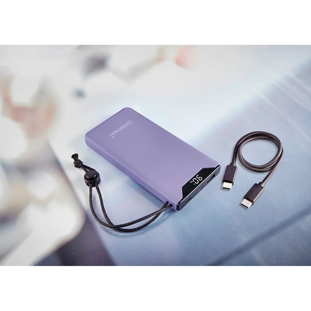 Intenso F10000 Purple с кабелем USB-C