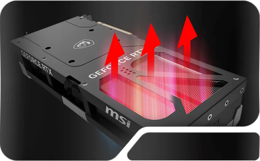 Вентилируемая задняя пластина MSI VENTUS