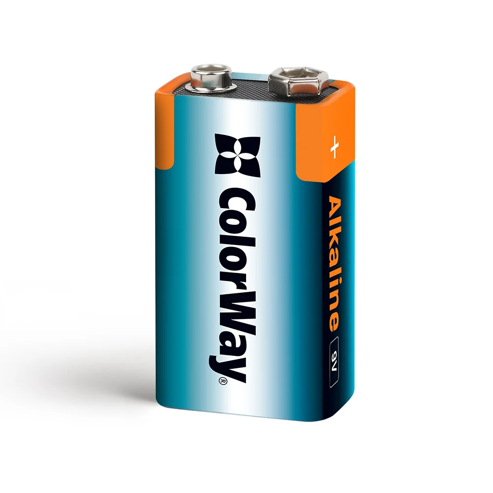 Упаковка ColorWay Alkaline Power 9V 6LR61