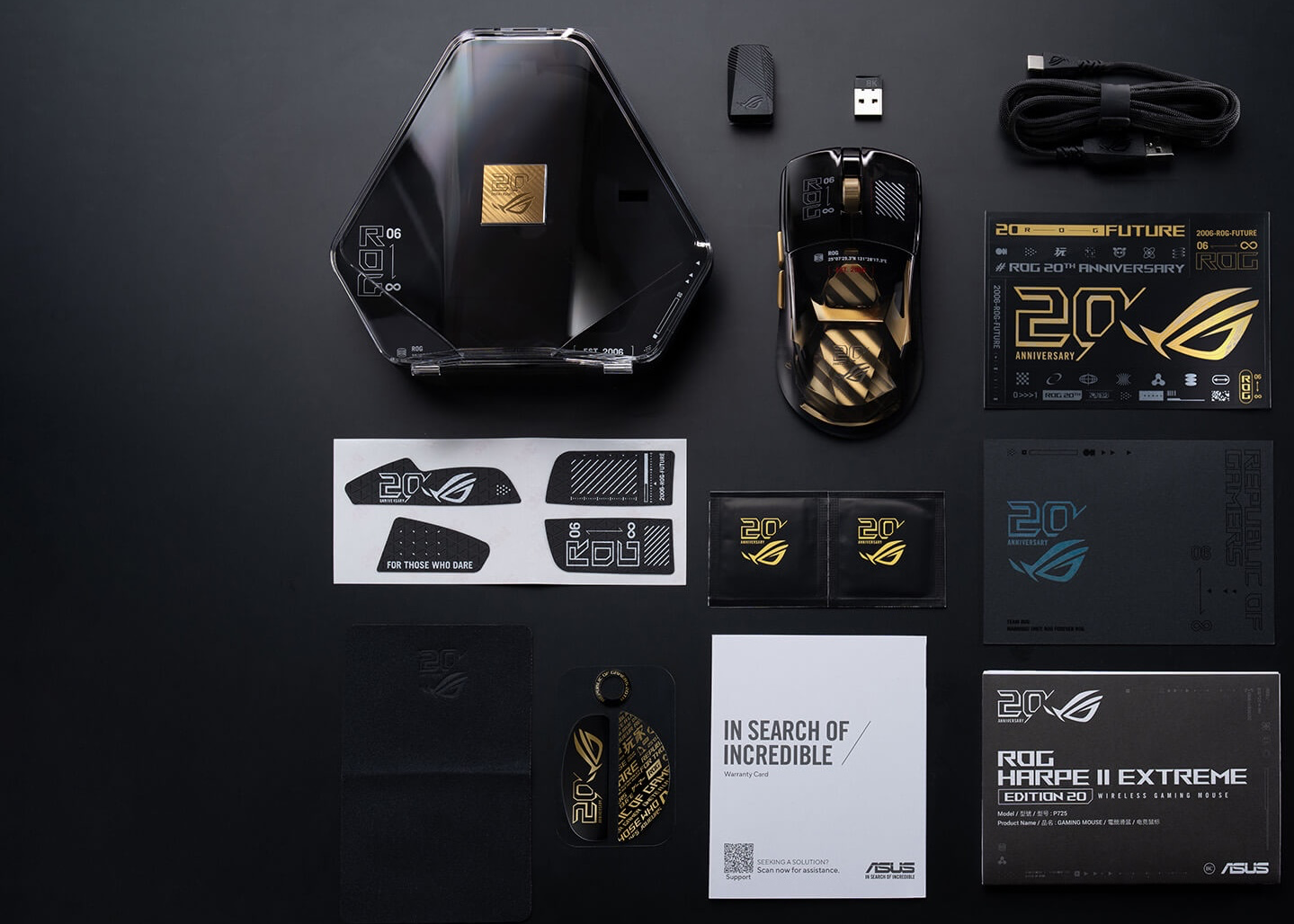 Комплектация ROG Harpe II Extreme Edition 20