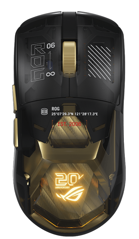 ROG Harpe II Extreme Edition 20 вид сверху