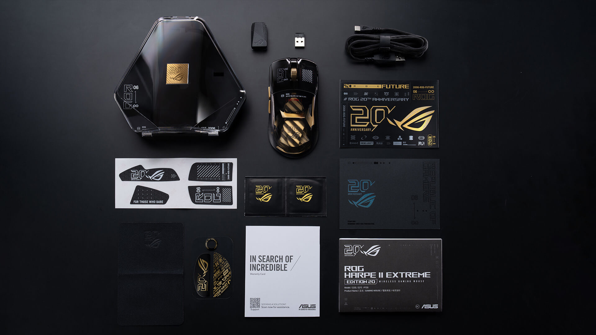 Комплектация ROG Harpe II Extreme Edition 20