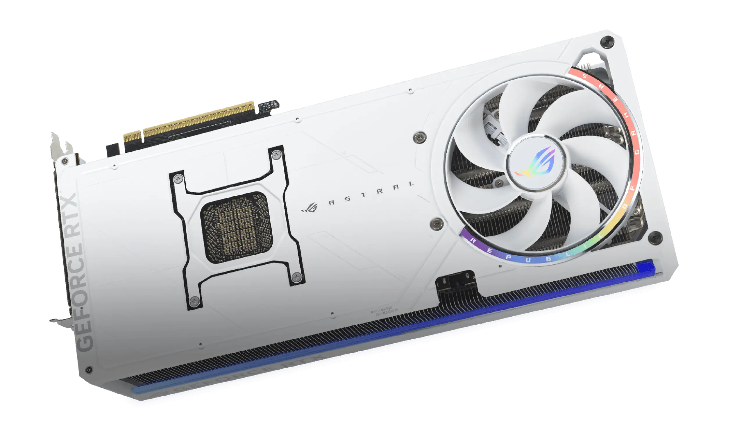 Задня сторона ASUS ROG Astral RTX 5090 White