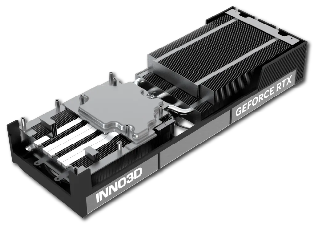 Vapour Chamber INNO3D GeForce RTX 5080 X3 GAMING OC