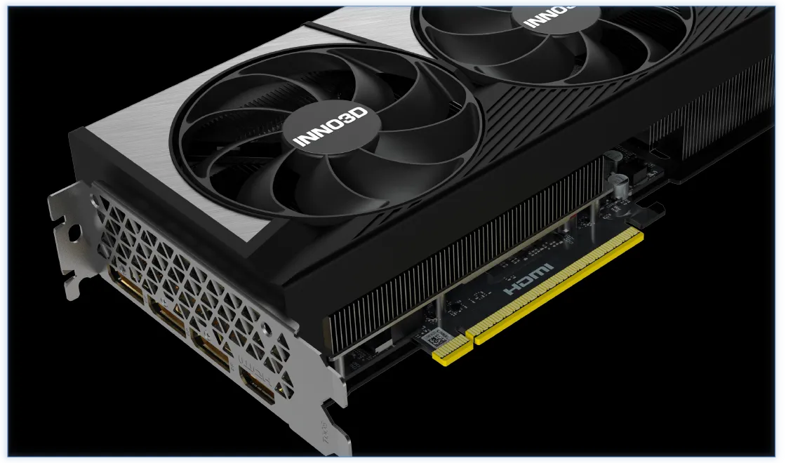 2.5 slot INNO3D RTX 5080 X3 GAMING OC