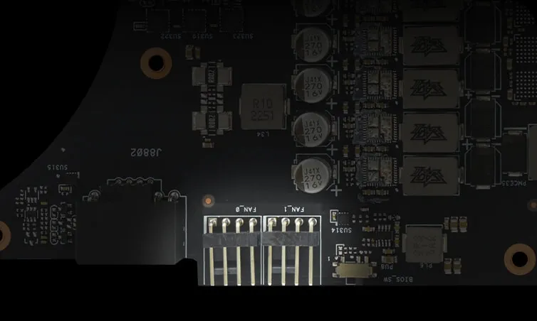 Разъёмы ASUS FanConnect II