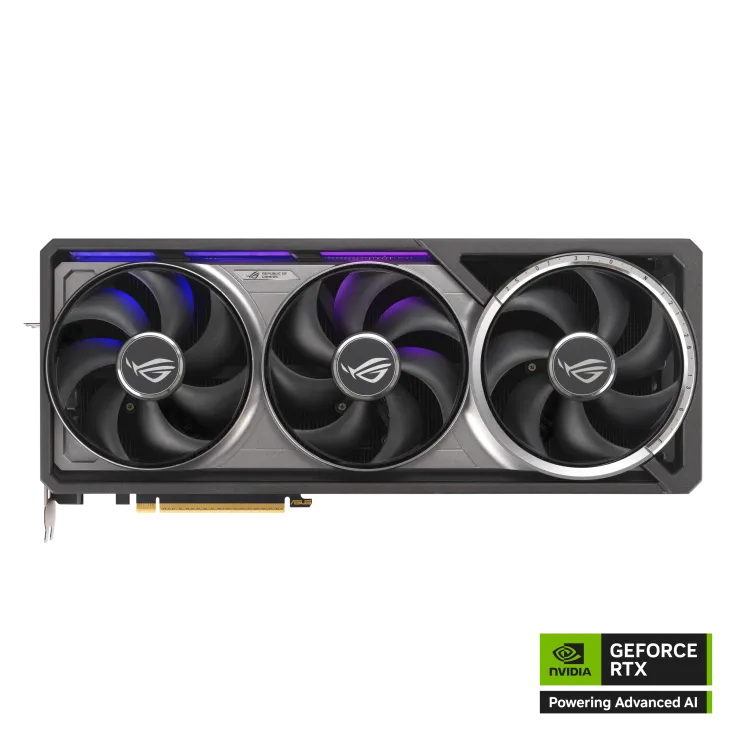 ROG Astral GeForce RTX 5080, фронтальний вигляд