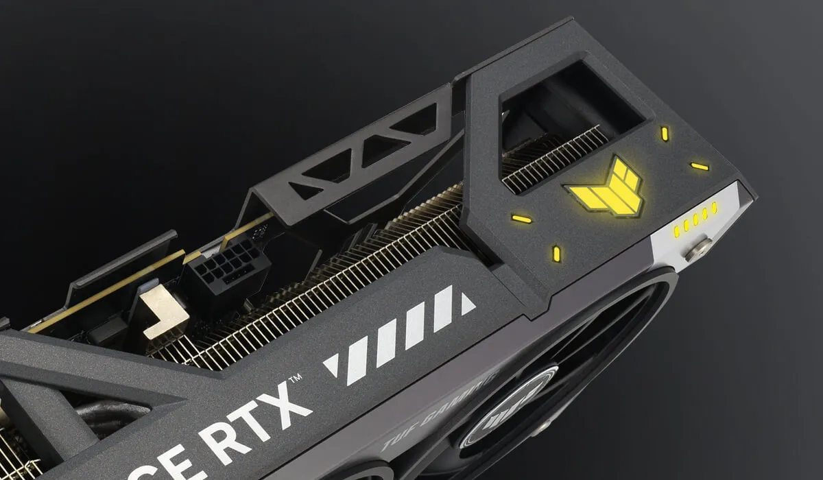 ARGB-підсвічування ASUS TUF Gaming GeForce RTX 5080