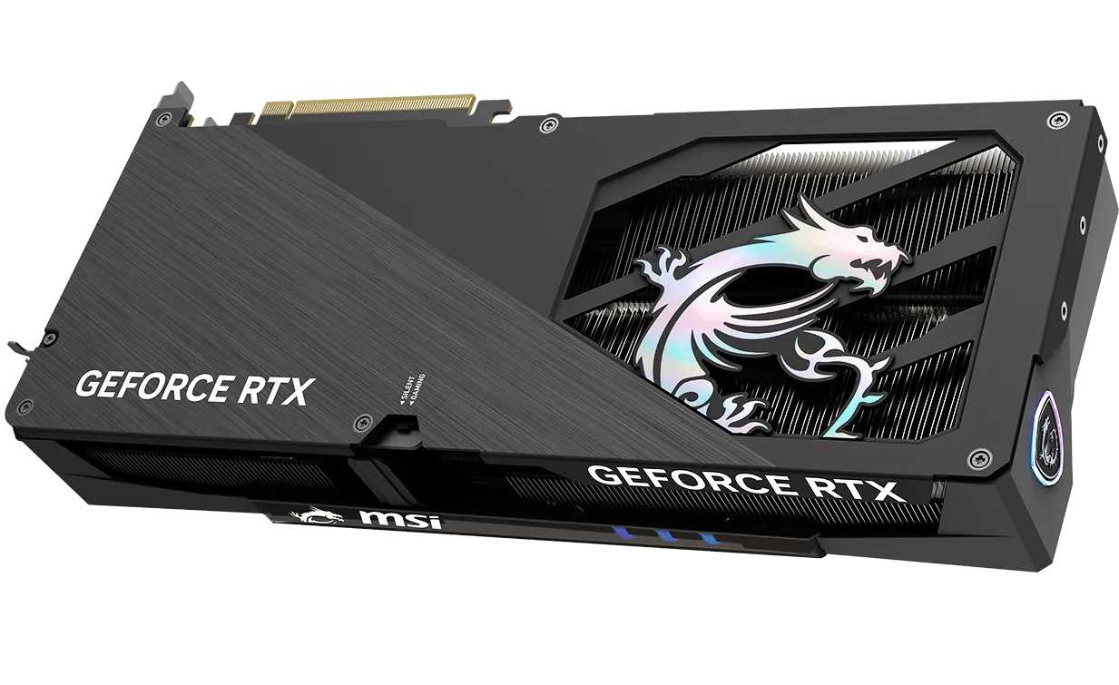 Металевий бекплейт MSI GeForce RTX 5080 GAMING TRIO OC
