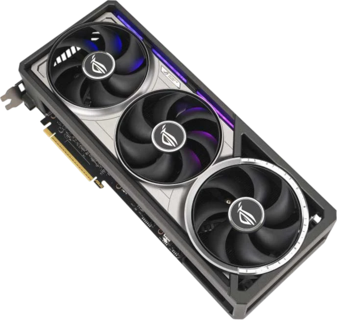 ROG Astral GeForce RTX 5080, система з трьома фронтальними вентиляторами