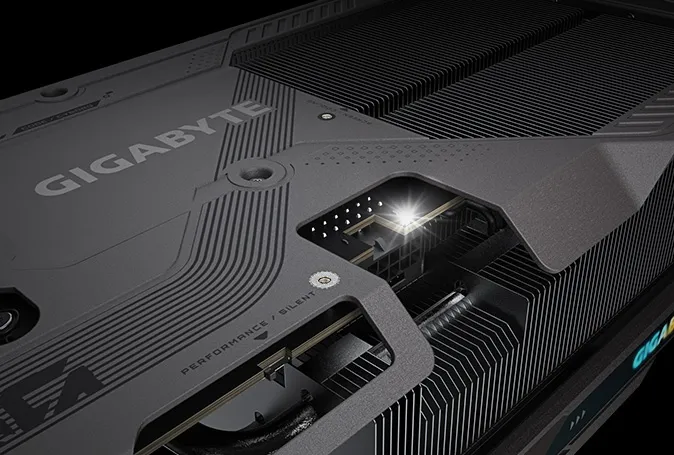 Індикатор живлення GIGABYTE RTX 5080 GAMING OC
