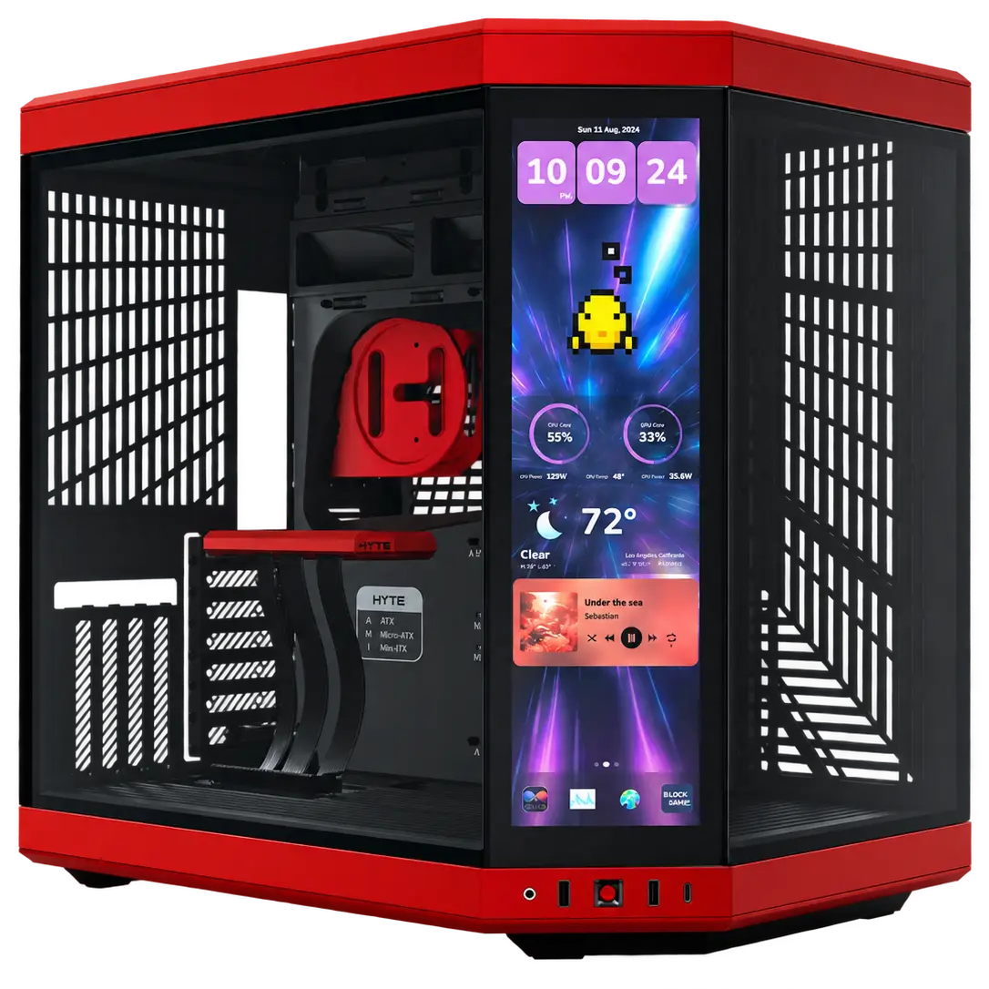 Корпус HYTE Y70 Touch Infinite Black Cherry