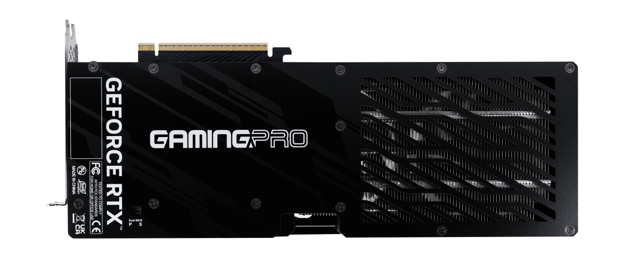 Задня пластина Palit GeForce RTX 5080 GamingPro OC