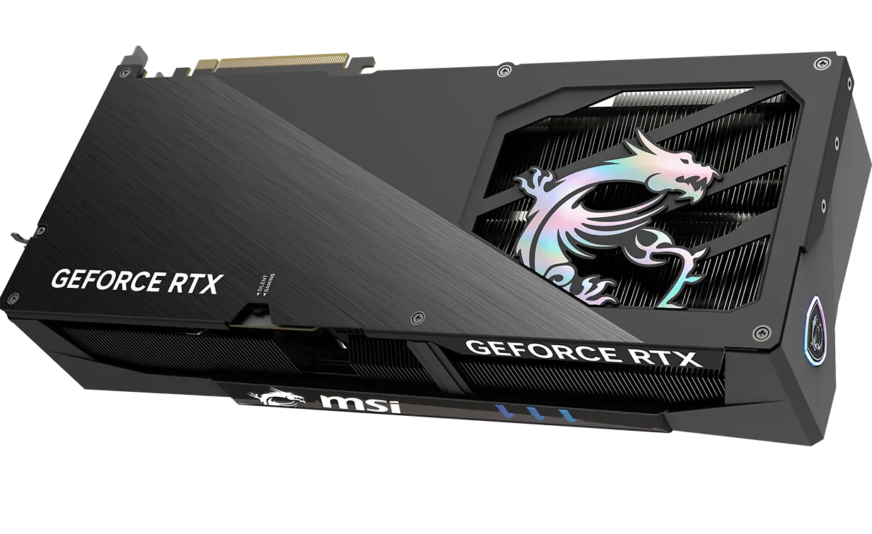 Металева задня пластина MSI GeForce RTX 5090 GAMING TRIO OC