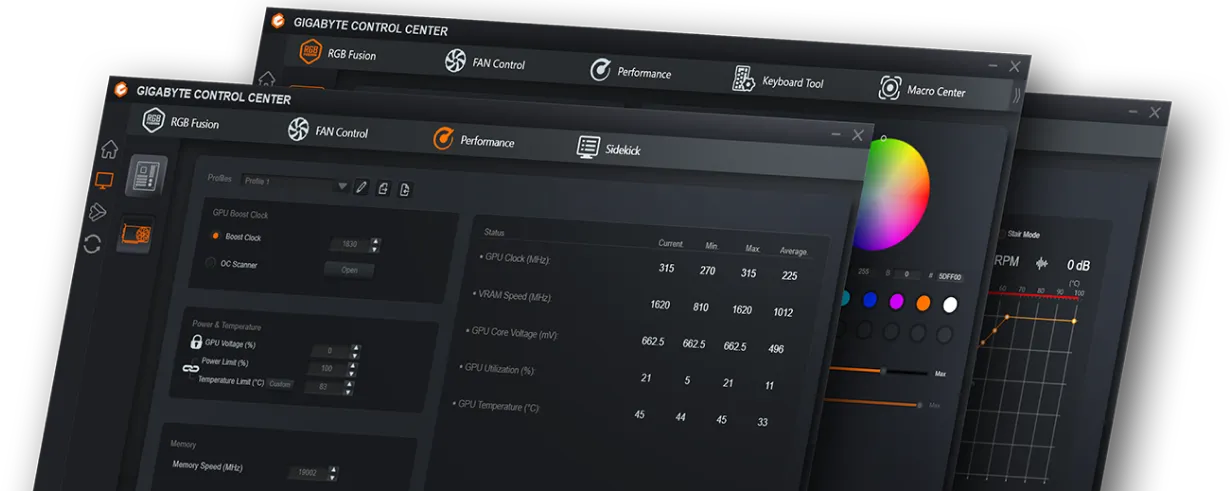 GIGABYTE Control Center