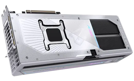 Усиленная конструкция AORUS RTX 5090 MASTER ICE
