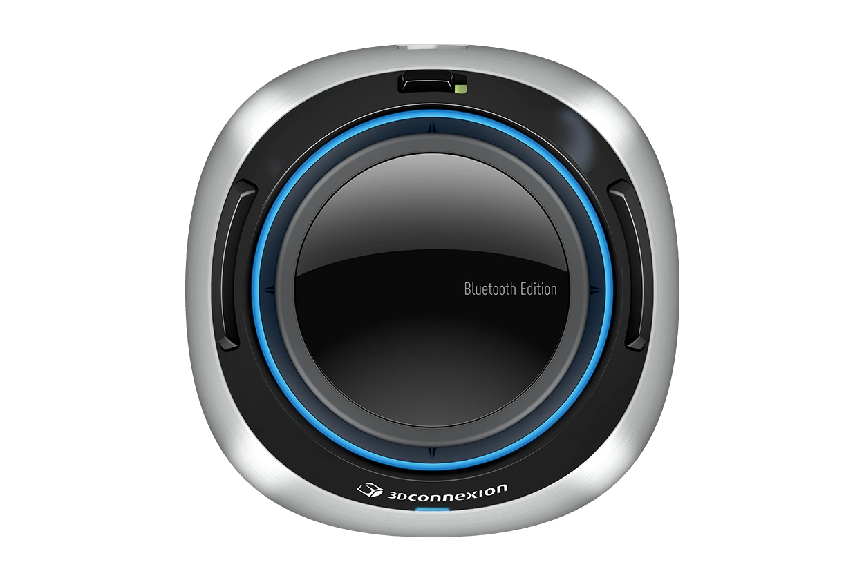 SpaceMouse Wireless Bluetooth Edition, вид сверху