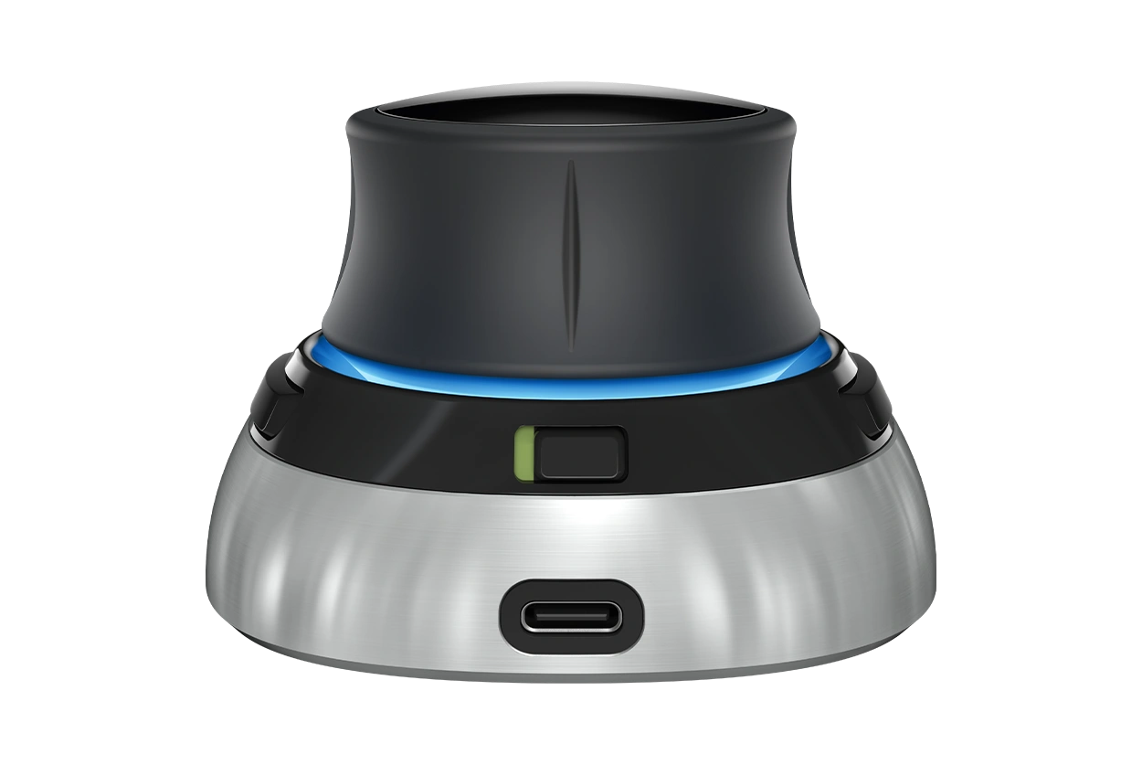 USB-C и выключатель SpaceMouse Wireless Bluetooth Edition