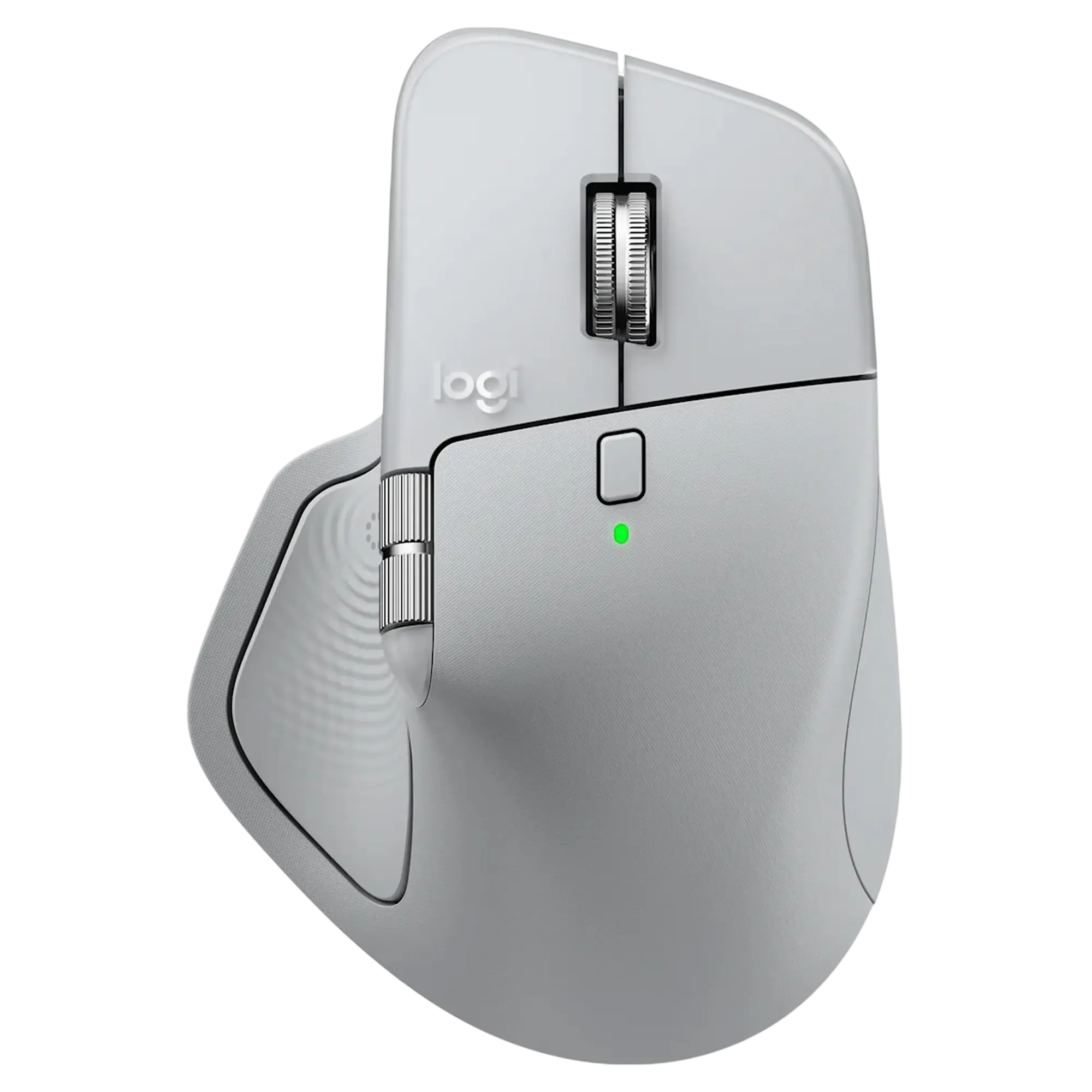 Вид сверху Logitech MX Master 4 Pale Grey