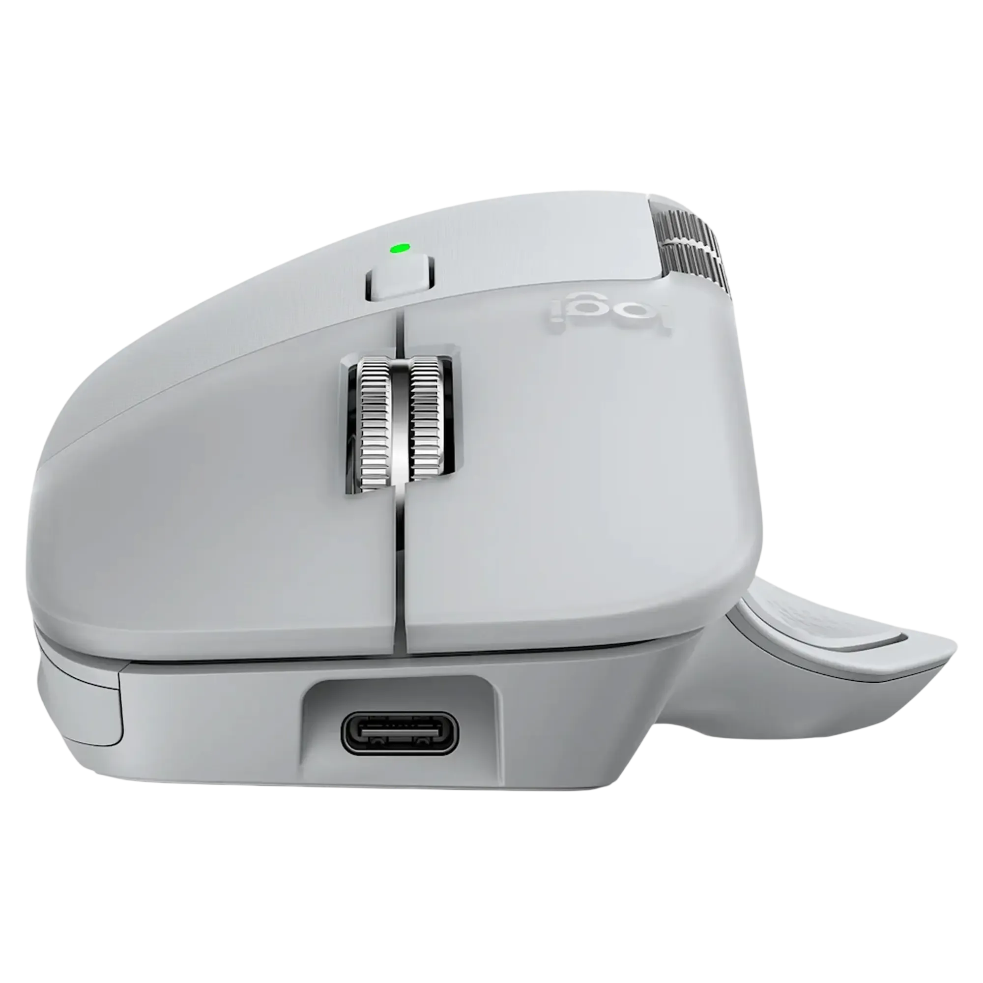 USB-C Logitech MX Master 4 Pale Grey
