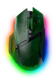 Razer Basilisk V3 Pro 35K Phantom Green