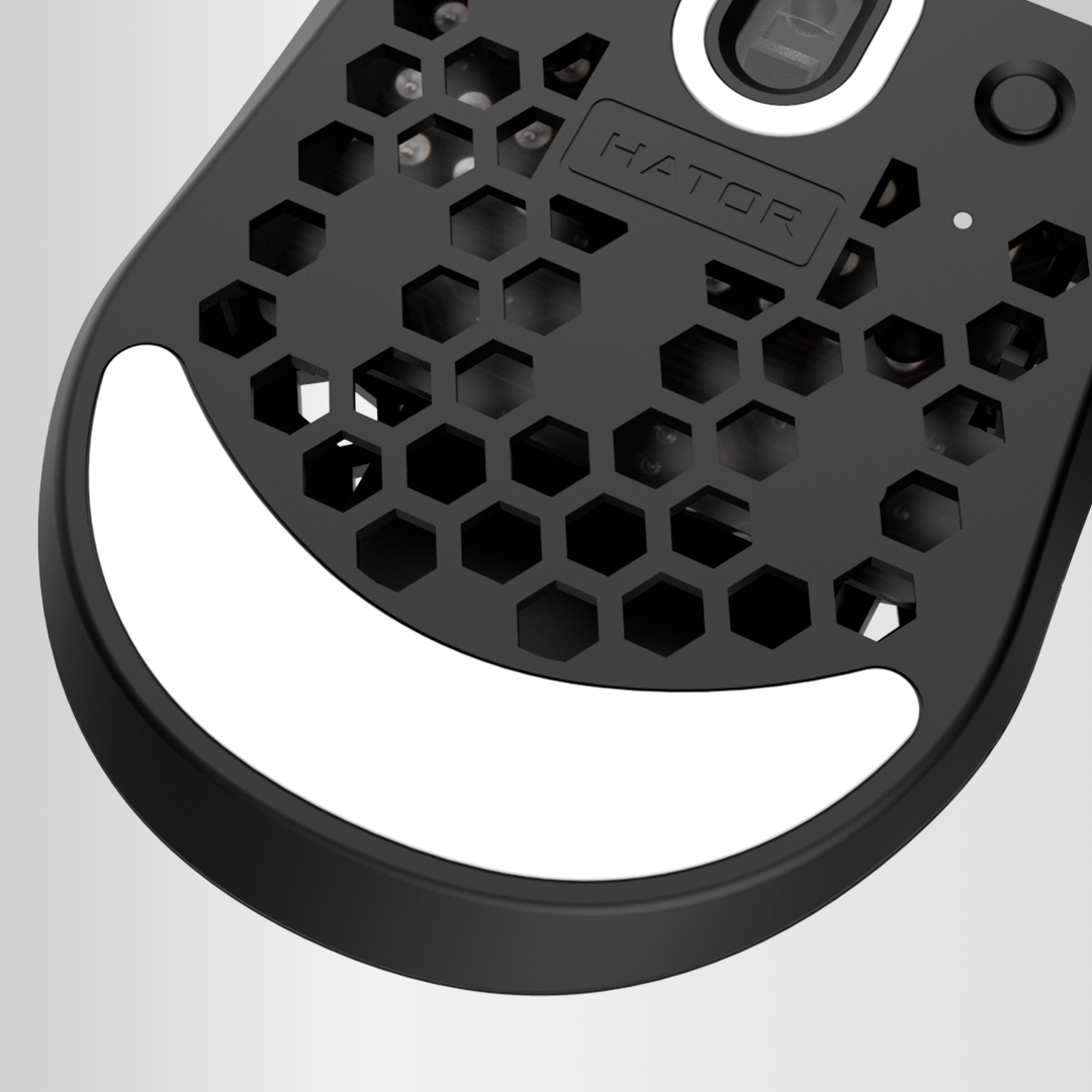 Мишка HATOR Stellar Wireless (HTM650) black, глайди