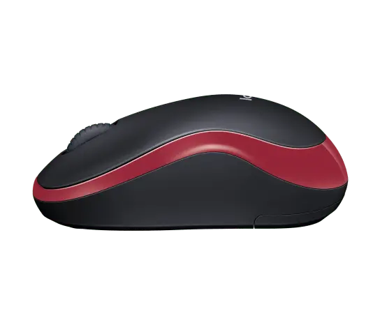 Боковой профиль Logitech M185 Wireless Red