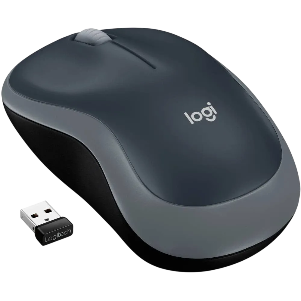 Logitech M185 Wireless Swift Grey з USB-приймачем