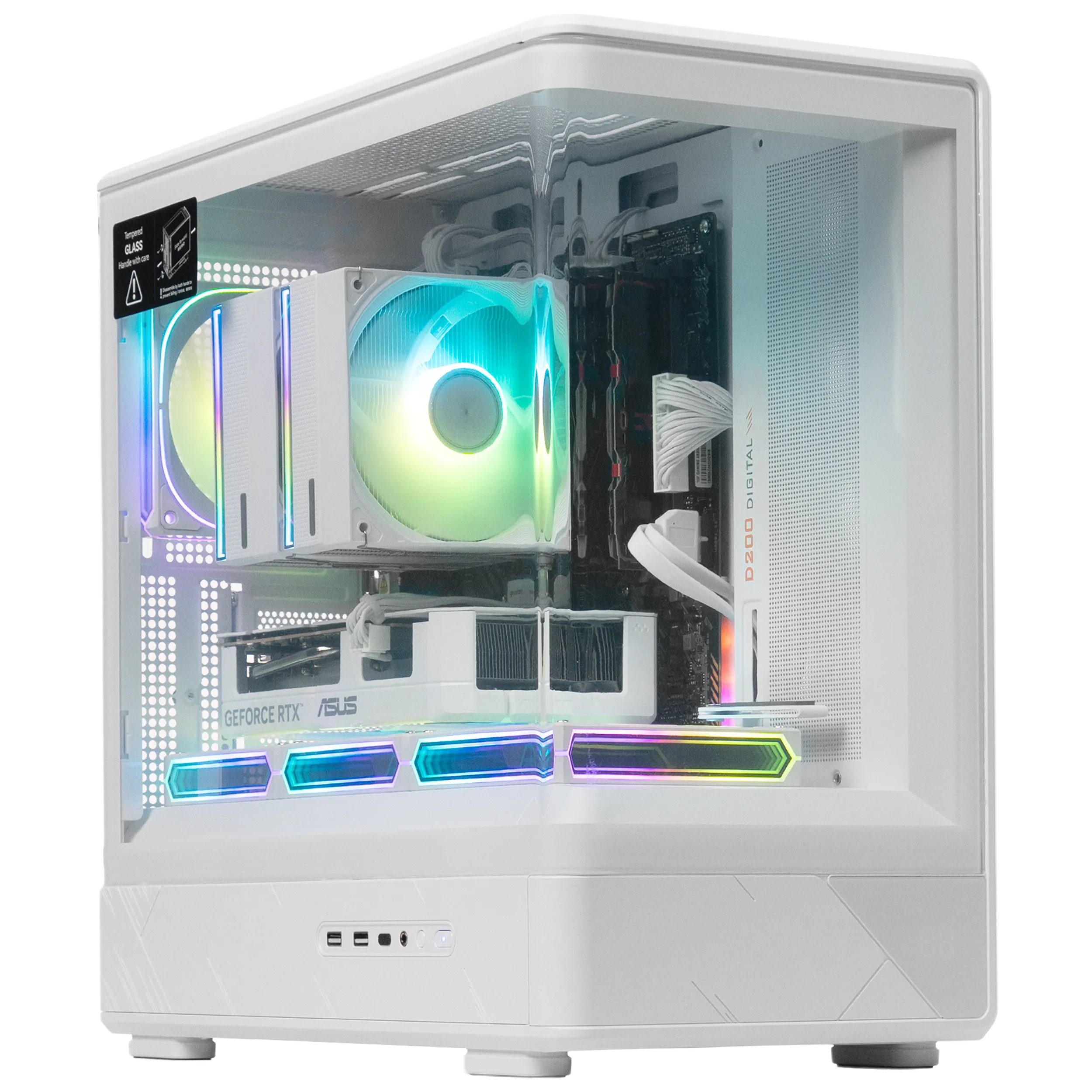 Компьютер ARTLINE Icegard X в белом корпусе Jonsbo D200 White