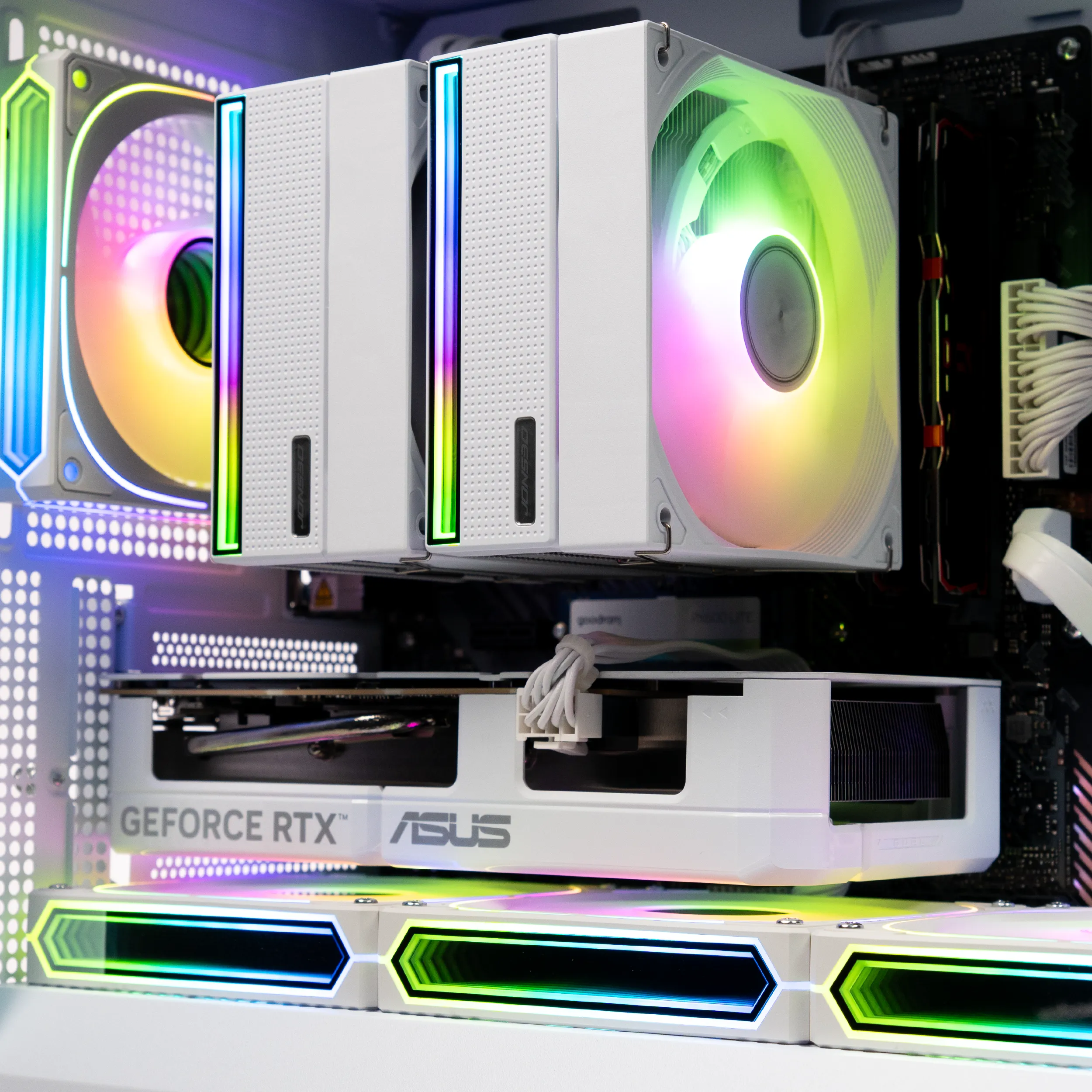 Башенный кулер и RGB-вентиляторы ARTLINE Icegard RX