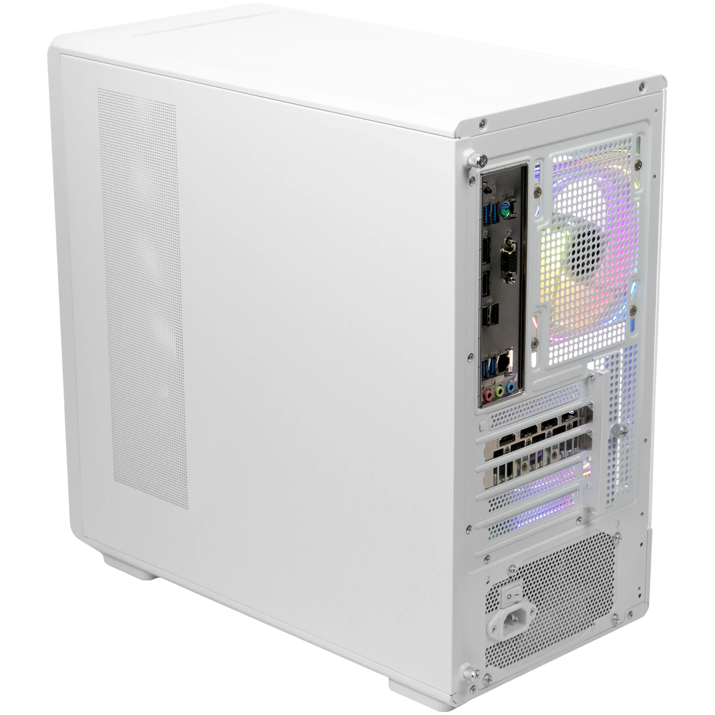Задняя часть корпуса Jonsbo D200 White