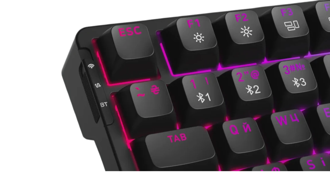 Режими підключення HATOR Icefall Pro Wireless