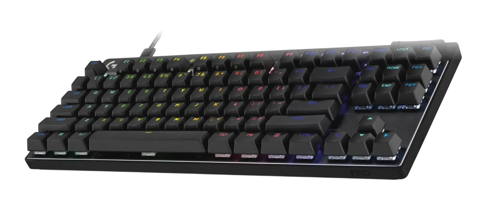 Logitech G PRO X TKL RAPID вигляд зверху