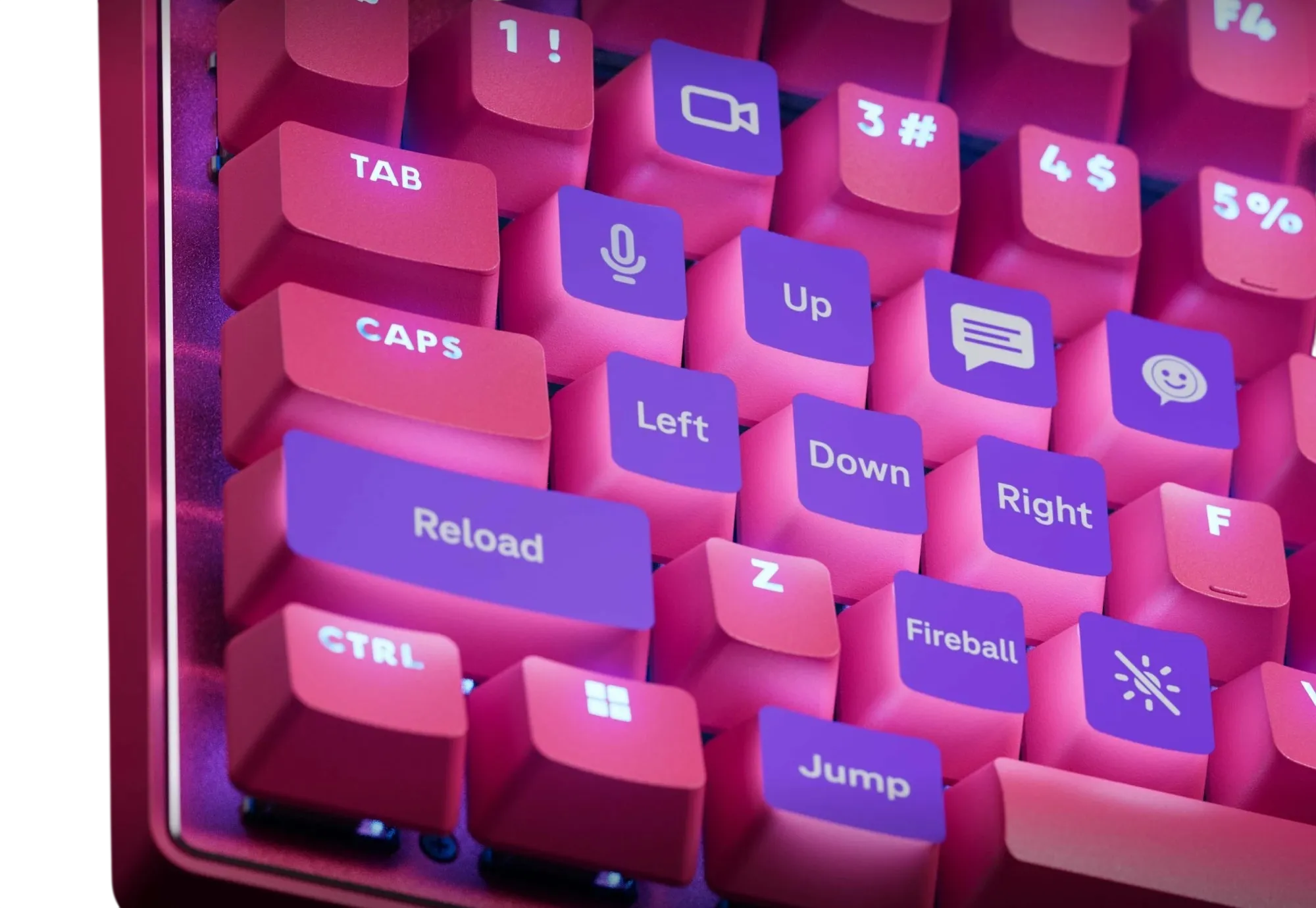 Ігрова клавіатура Logitech G PRO X TKL RAPID Magenta