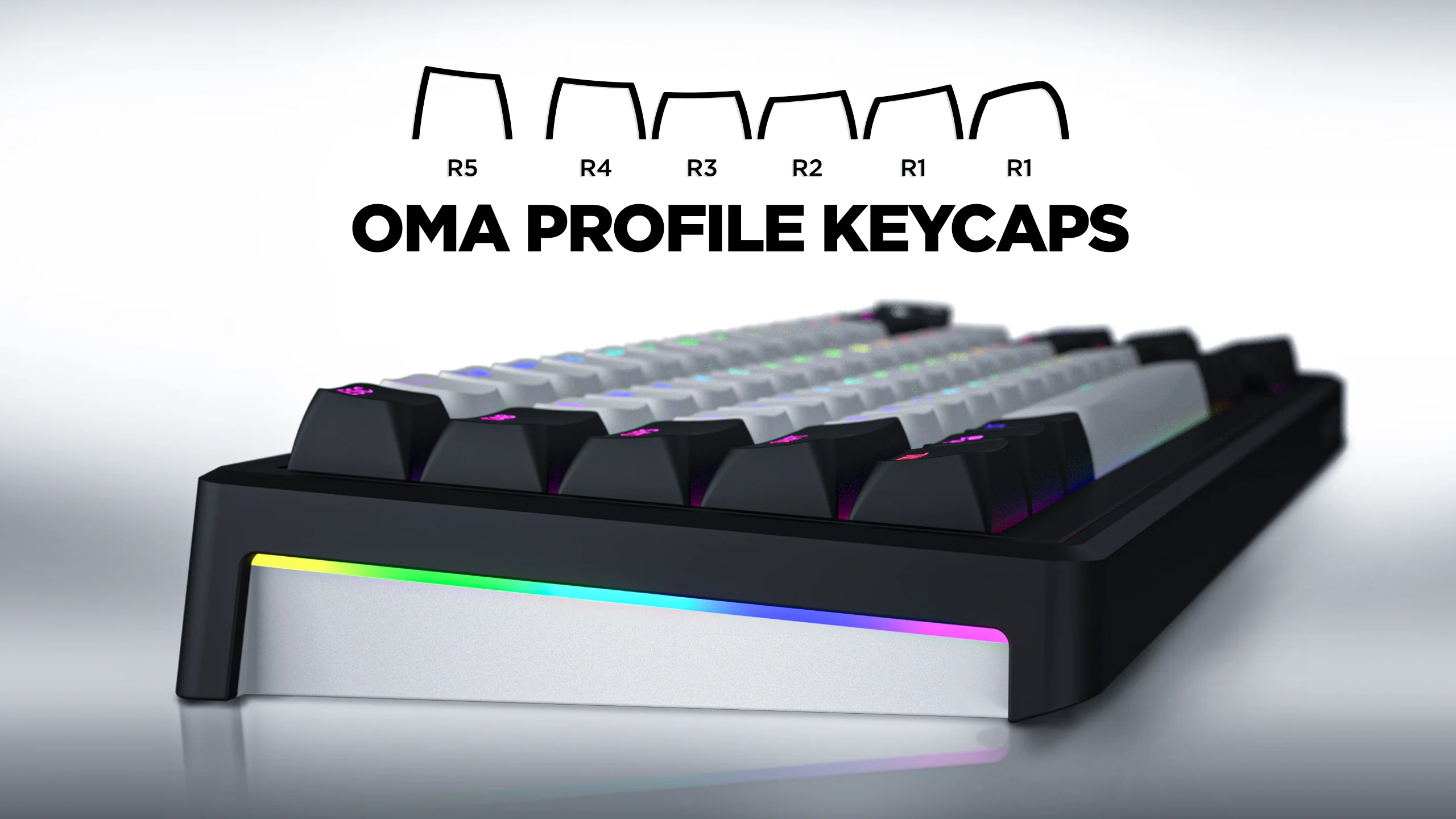 PBT кейкапи HATOR Skyfall 80 MAG Ultima 8K Wireless