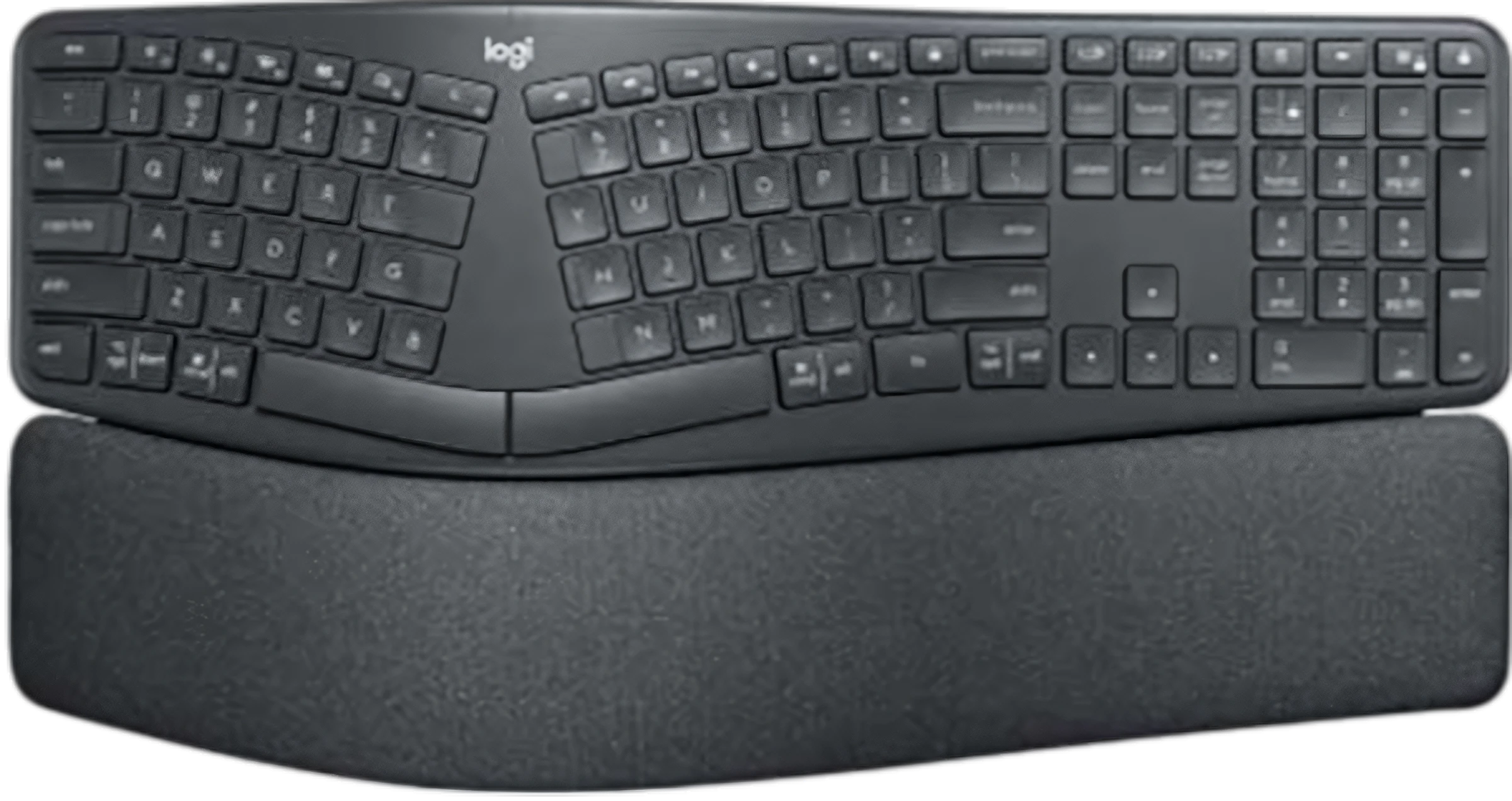 Logitech ERGO K860 вид зверху