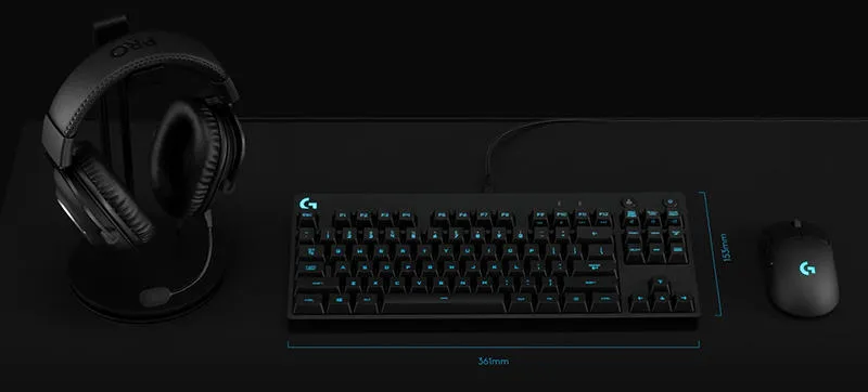 Logitech G PRO в ігровому сетапі