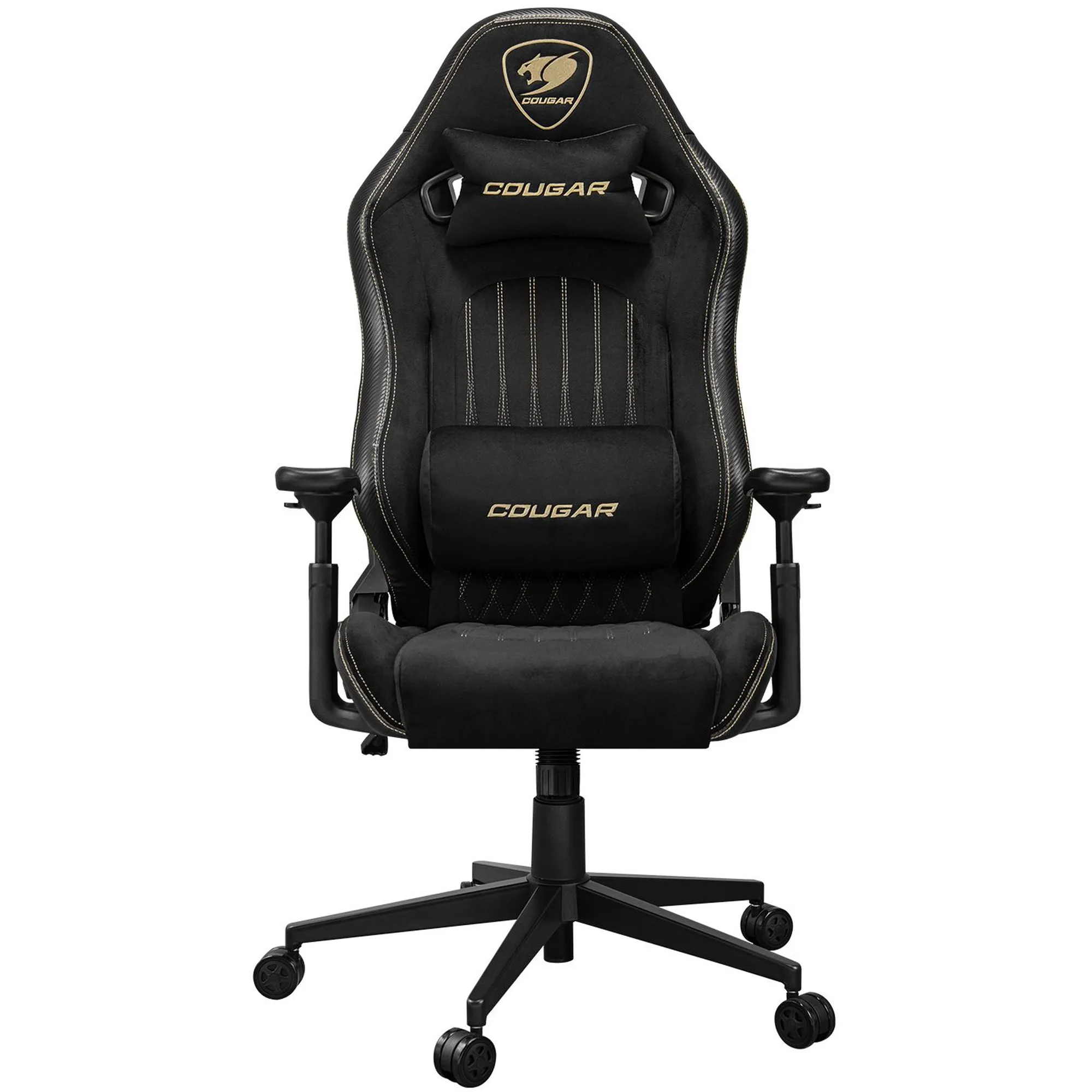 Кресло Cougar Explore Royal F Black, фронтальный вид