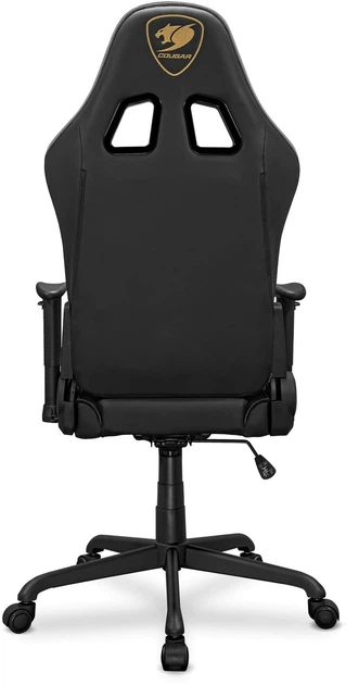 COUGAR Armor ELITE Royal Black, вид сзади