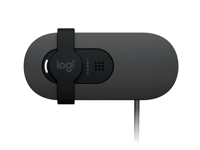 Logitech Brio 105 с закрытой шторкой конфиденциальности