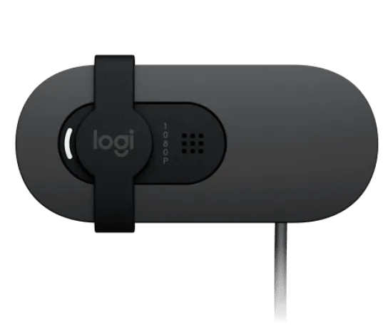 Logitech Brio 100 с закрытой шторкой приватности