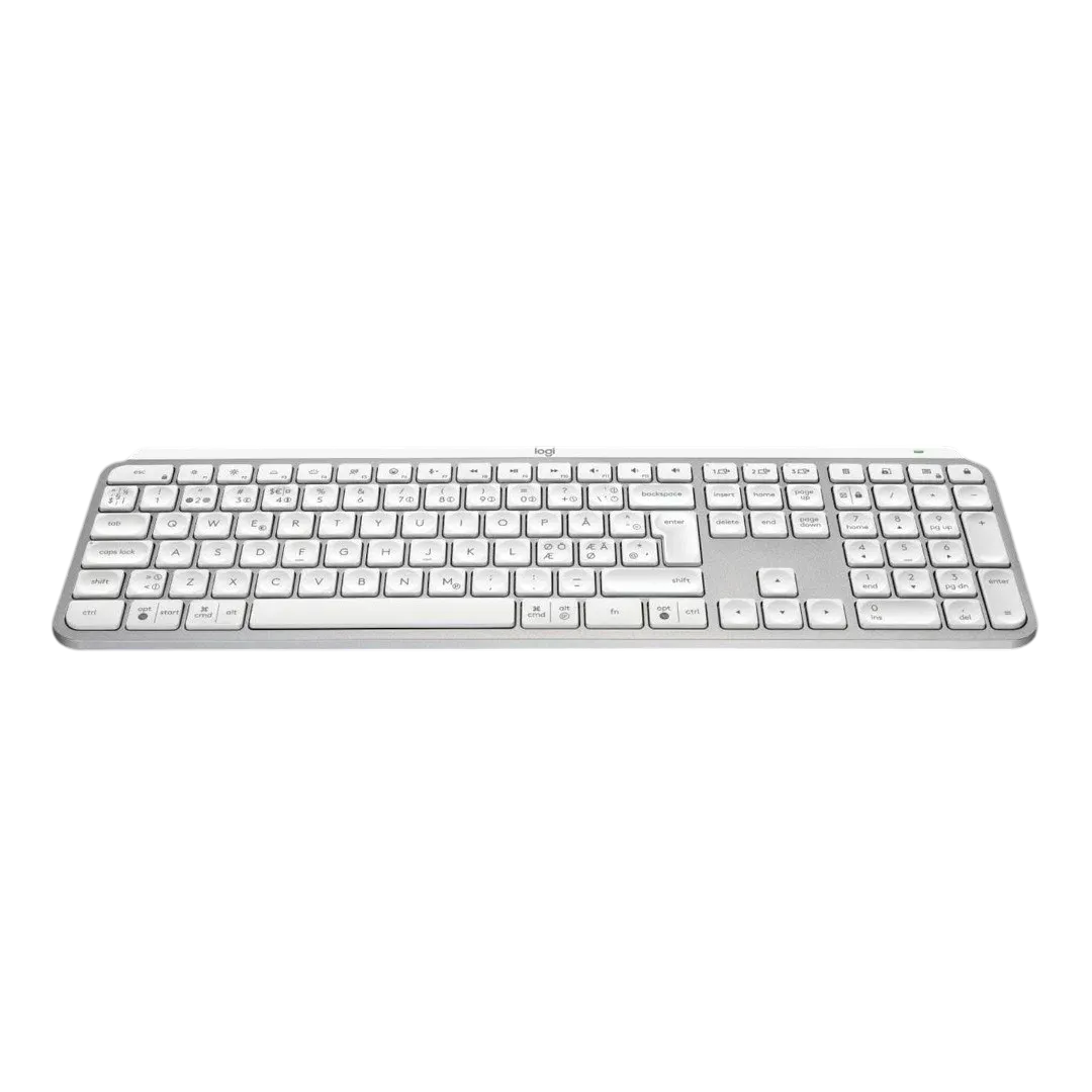 Набір тексту на Logitech MX Keys S