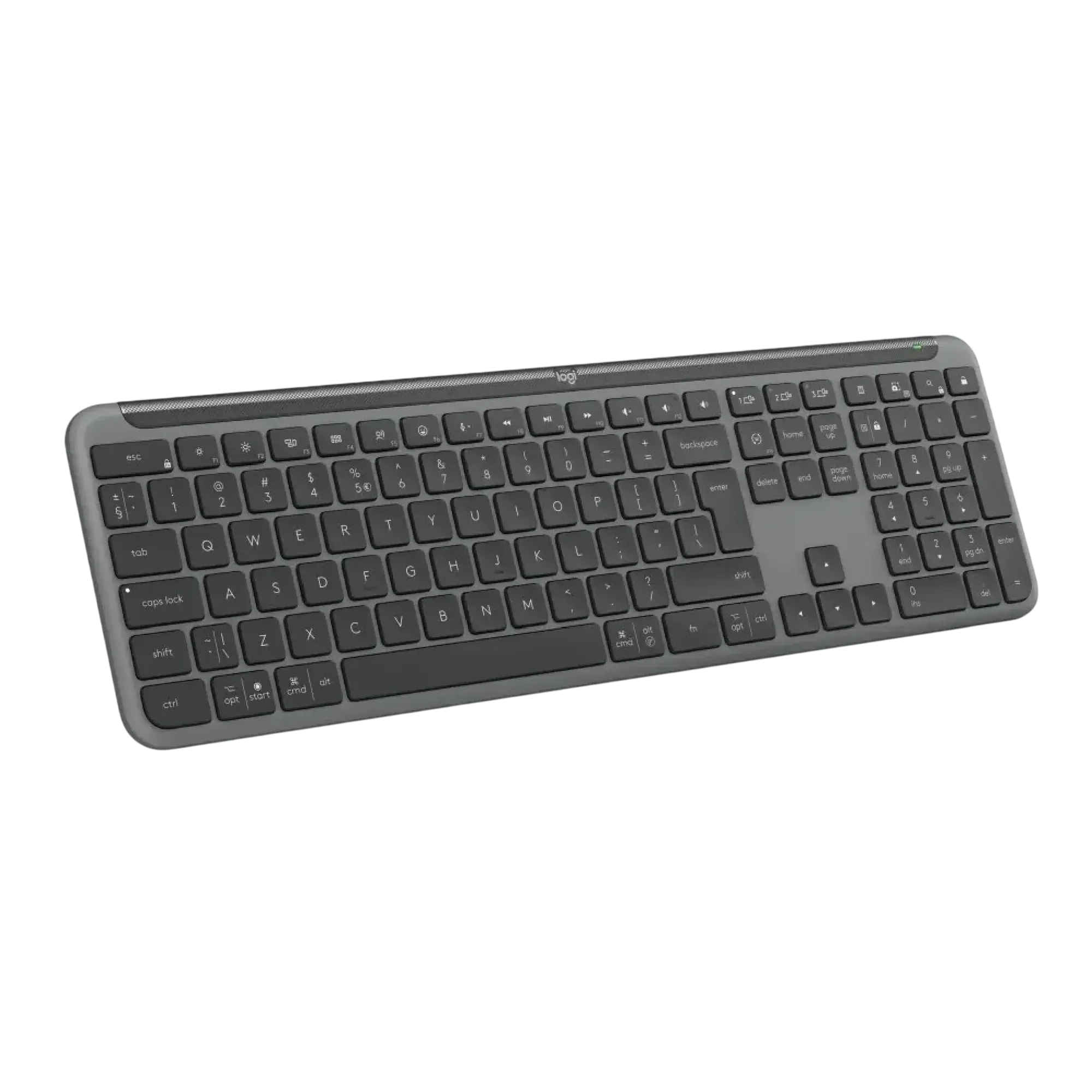 Тонкий профіль Logitech Signature Slim K950 Graphite