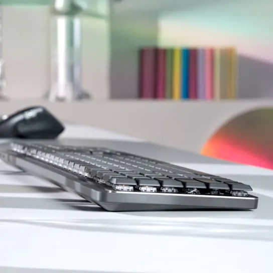 Низькопрофільна Logitech MX Mechanical Graphite